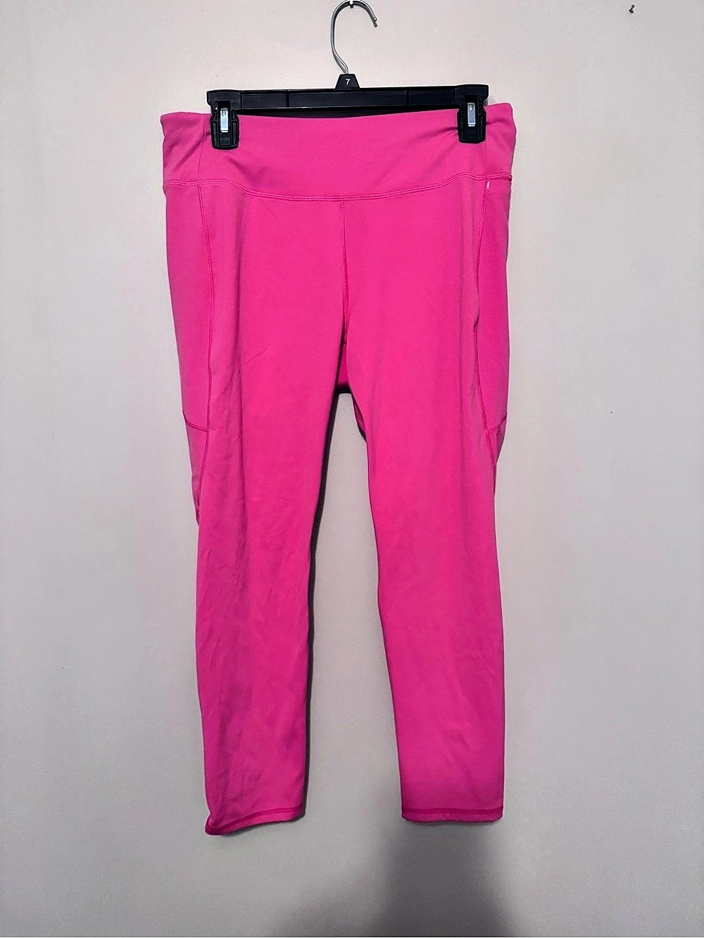 Calia Pink Athletic Leggings Size Large